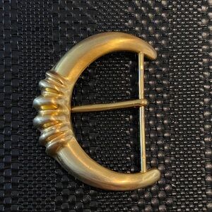 Donna Karan Vintage Gold Tone Belt Buckle